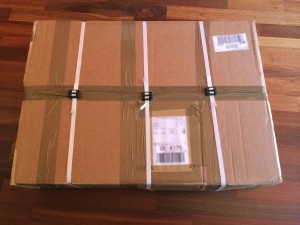 DYIBookscanner parcel